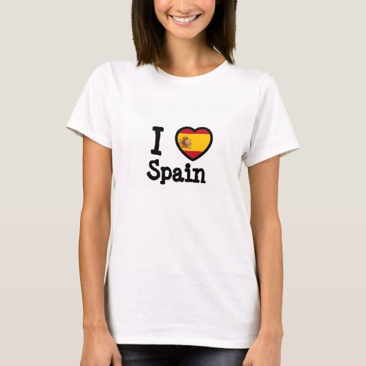 スペイン国旗 Tシャツ (正面)