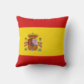 スペイン国旗x旗まくら クッション (裏面)