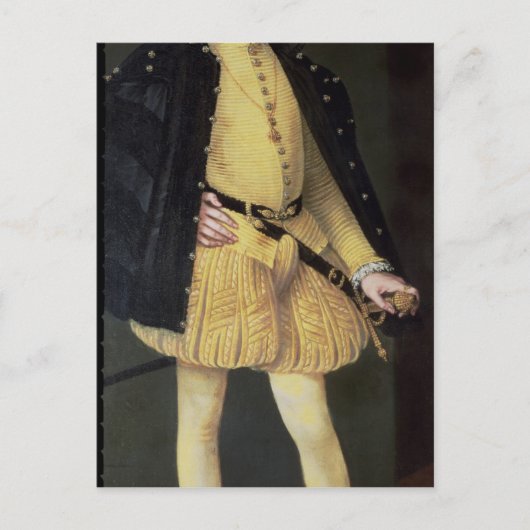 スペイン国王フィリップ2世の息子ドン・カルロス ポストカード (正面)