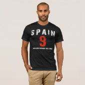 スペイン地区9 Tシャツ (正面フル)