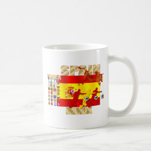 スペイン大きいEspañaの旗の激怒する雄牛のトロのギフト コーヒーマグカップ