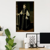 スペイン女王バロワ島イザベラ ポスター (ホームオフィス)