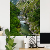 スペイン実在カンタブリア ポスター (ホームオフィス)