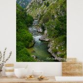 スペイン実在カンタブリア ポスター (キッチン)