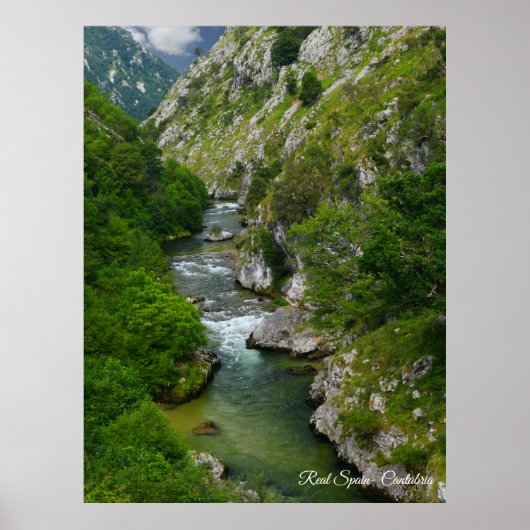 スペイン実在カンタブリア ポスター (正面)