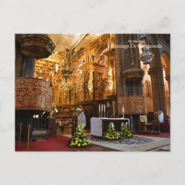 スペイン実在ス – サンティアゴデコンポステラ ポストカード