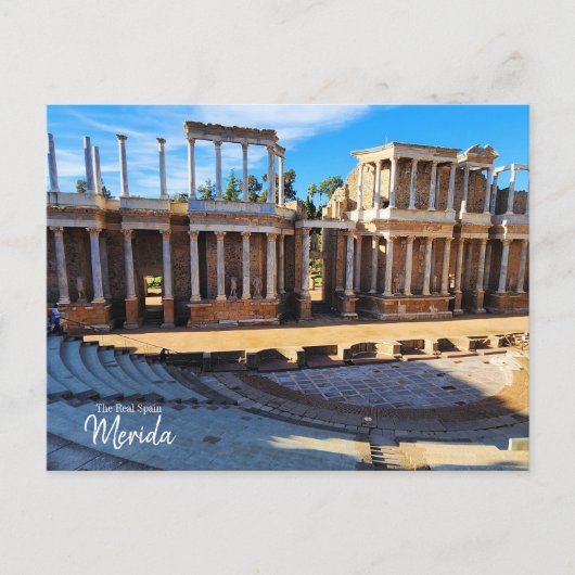 スペイン実在メリダ葉書 ポストカード (正面)