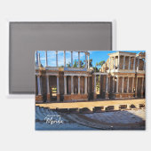 スペイン実在メリダ葉書 マグネット (正面/裏面)