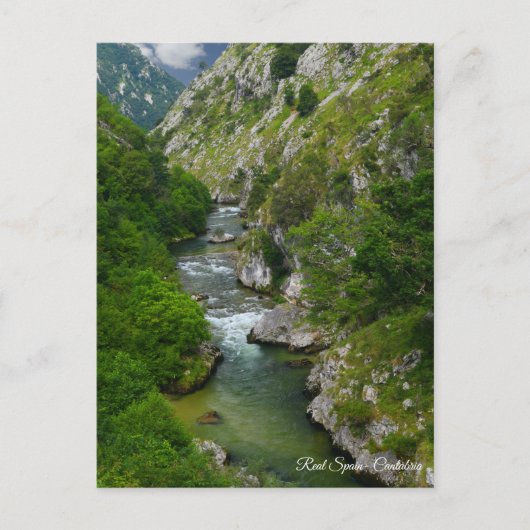 スペイン実在 – カンタブリア ポストカード (正面)