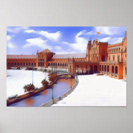 スペイン実在 – セビリア ポスター