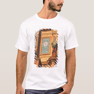 スペイン広場の陶器の像の詳細 Tシャツ