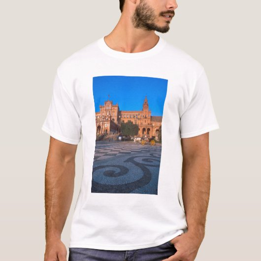 スペイン広場の馬車 Tシャツ (正面)
