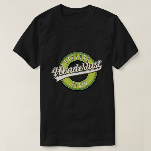 スペイン探訪 Tシャツ (デザイン正面)