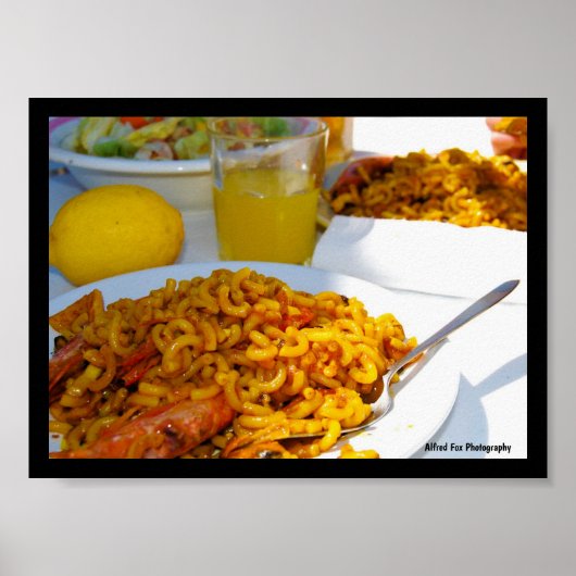 スペイン料理の雰囲気 ポスター (正面)