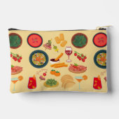 スペイン料理 アクセサリーポーチ (裏面)