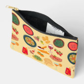 スペイン料理 アクセサリーポーチ (見開き)