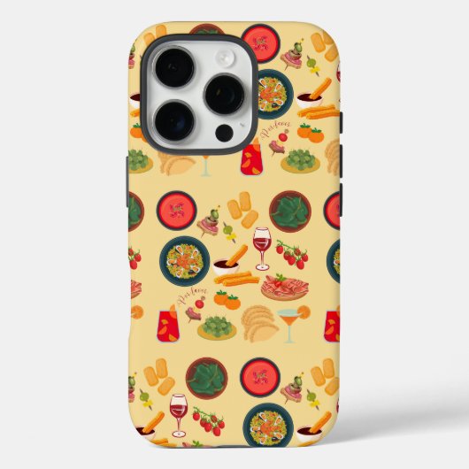 スペイン料理 Case-Mate iPhoneケース (裏面)