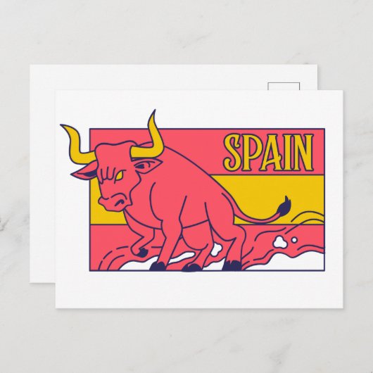 スペイン旅行お土産 ポストカード (正面/裏面)