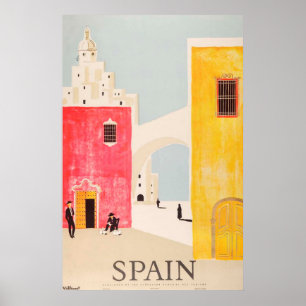 スペイン旅行ポスターヴィンテージ ポスター