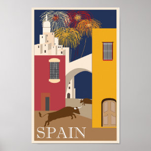 スペイン旅行ポスターヴィンテージ ポスター