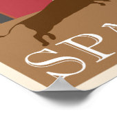 スペイン旅行ポスター ポスター (角)