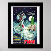 スペイン旅行ヴィンテージのポスター ポスター (正面)