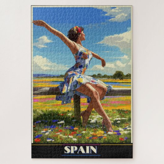 スペイン旅行 ジグソーパズル (縦)