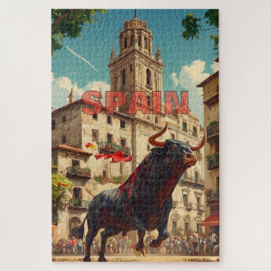 スペイン旅行 ジグソーパズル (縦)