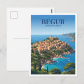 スペイン旅行 ベグル ポストカード (正面/裏面)