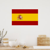 スペイン旗の高品質 ポスター (キッチン)