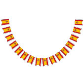 スペイン旗スペインの旗パーティー/結婚式 バンティングフラッグ (全)