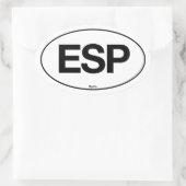 スペイン楕円 楕円形シール (バッグ)