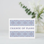 スペイン海軍インディゴタイル 計画変更 ウェディング2 案内ポストカード (スタンド正面)