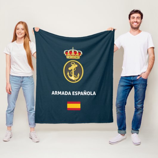 スペイン海軍パスポートフォンケース フリースブランケット (インサイチュ)