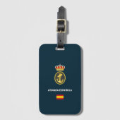 スペイン海軍パスポートフォンケース ラゲッジタグ (正面縦)