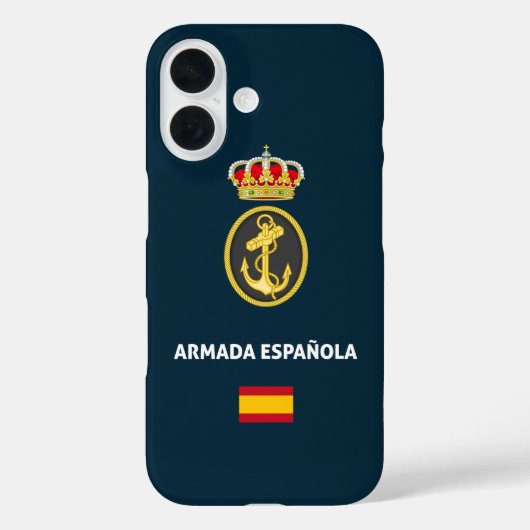 スペイン海軍パスポートフォンケース Case-Mate iPhoneケース (裏面)