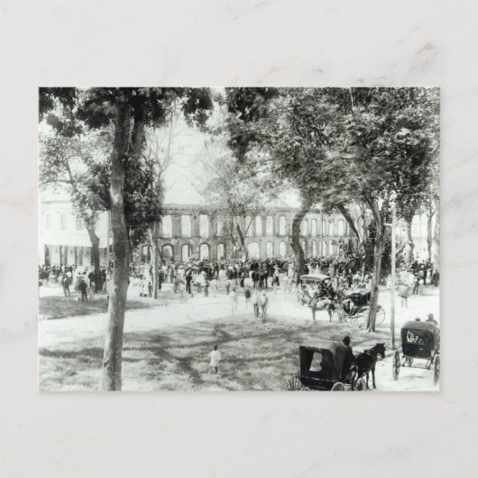 スペイン港,トリニダード, 1891 ポストカード (正面)