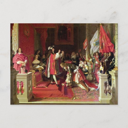 スペイン王フィリップ5世 ポストカード (正面)