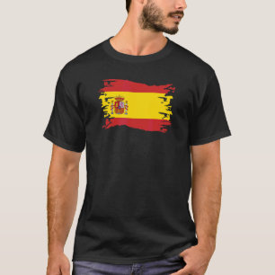 スペイン王国の国旗のエスパーニャ Tシャツ