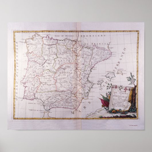 スペイン王国 ポスター (正面)