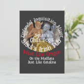 スペイン異端審問 カタリーナ ワインミキサー ウエストリン 招待状 (スタンド正面)