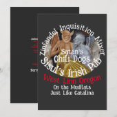 スペイン異端審問 カタリーナ ワインミキサー ウエストリン 招待状 (正面/裏面)