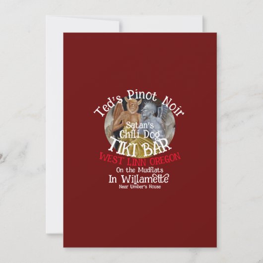 スペイン異端審問 招待状 (正面)