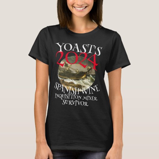 スペイン異端審問 Tシャツ (正面)