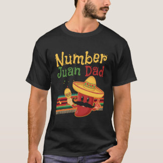 スペイン系メキシコ人父の日 スペイン人パパ Tシャツ