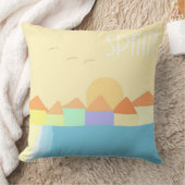 スペイン絵画風景画 クッション (ブランケット)