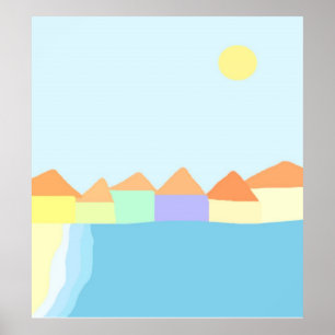 スペイン絵画風景画 ポスター
