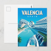 スペイン芸術科学都市 ポストカード (正面/裏面)