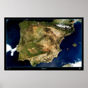 スペイン衛星ポスター ポスター