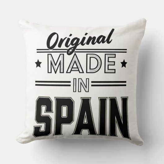 スペイン製オリジナル クッション (正面)